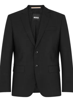 Slim stretch-wool blazer