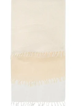 Slits cotton stole