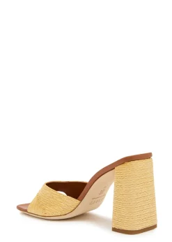 Sloane 95 raffia sandals