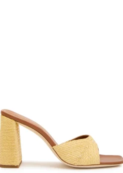 Sloane 95 raffia sandals