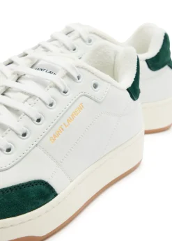 SL/61 panelled leather sneakers