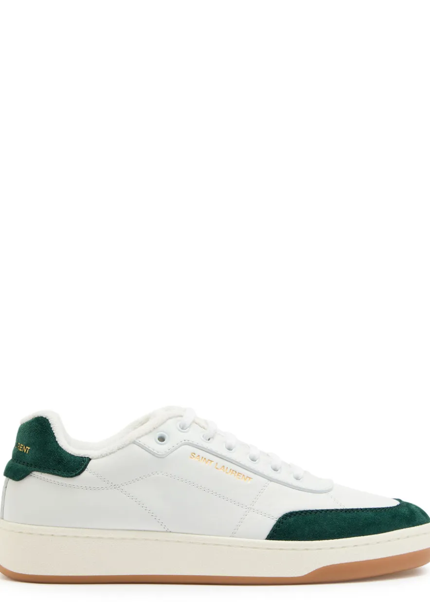 SL/61 panelled leather sneakers