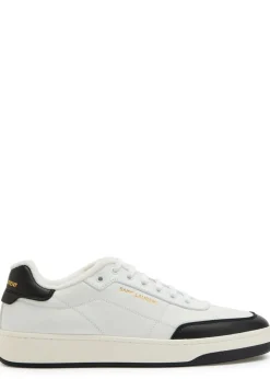 SL/61 panelled leather sneakers