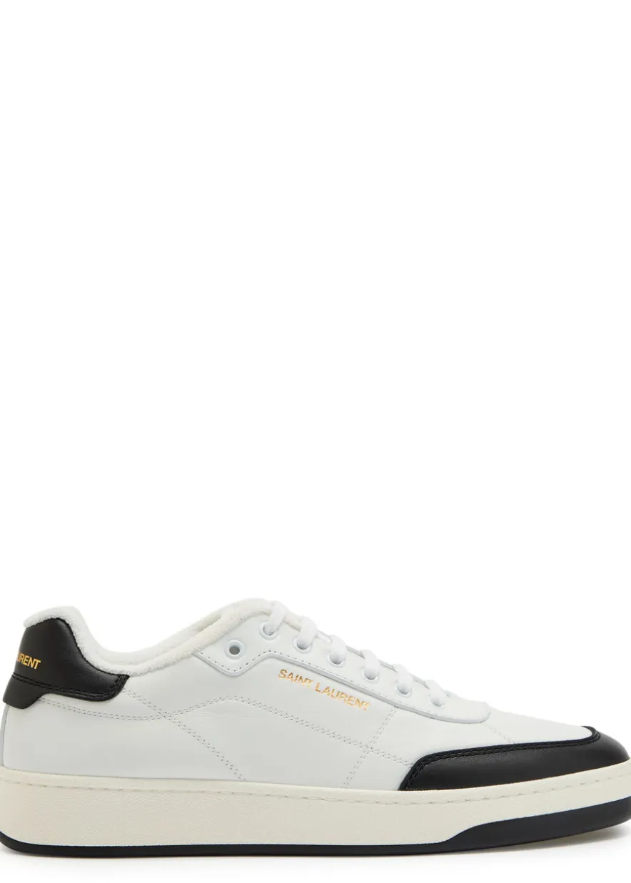SL/61 panelled leather sneakers