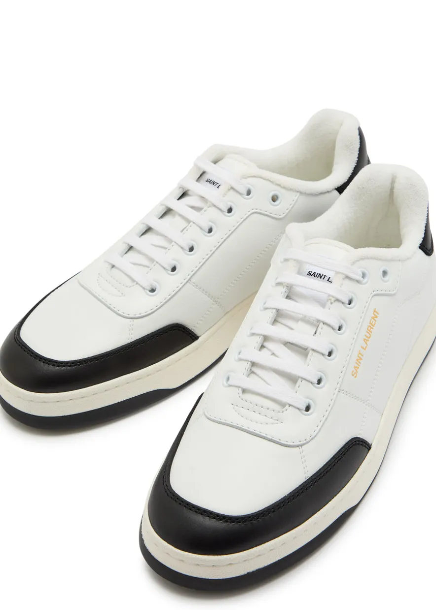 SL/61 panelled leather sneakers