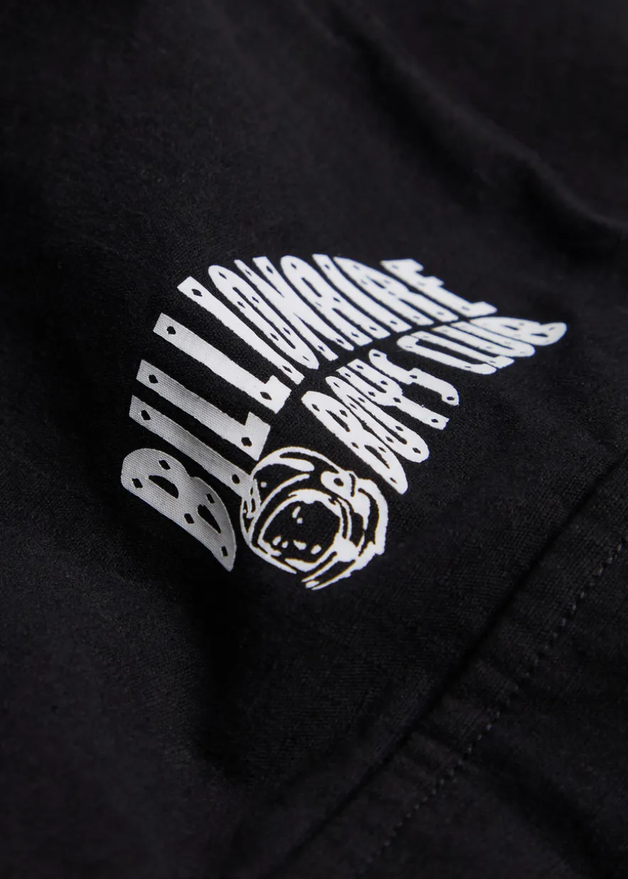Small Arch logo-print cotton cargo trousers