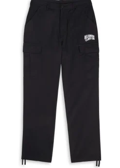 Small Arch logo-print cotton cargo trousers