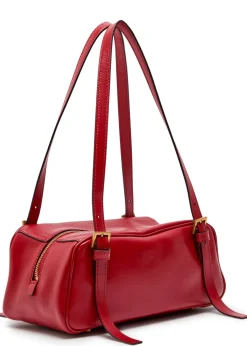 Small leather shoulder bag