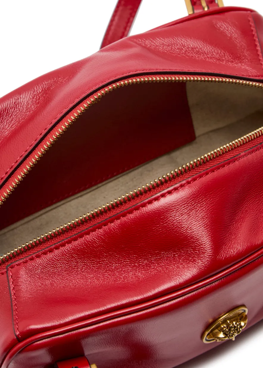 Small leather shoulder bag