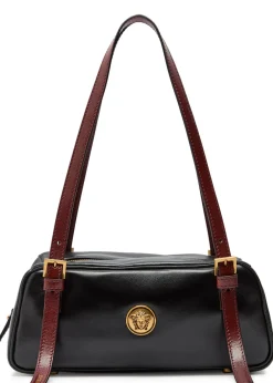 Small leather shoulder bag