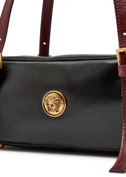 Small leather shoulder bag