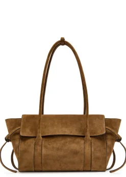 Small Soft Bayswater suede shoulder bag