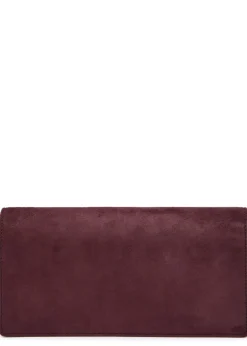 Small suede jewellery pouch