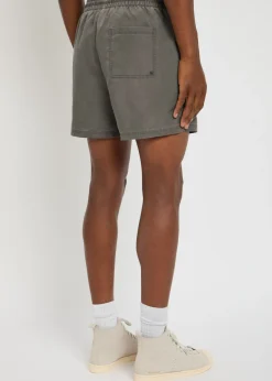 Smart logo-embroidered shell swim shorts