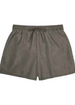 Smart logo-embroidered shell swim shorts
