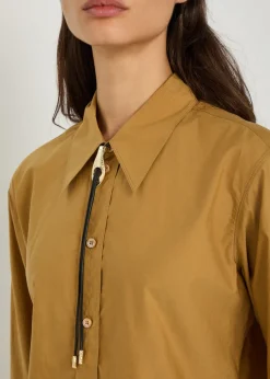 Snake Bolo Tie nappa necklace