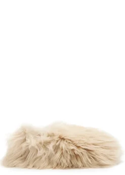 Snug shearling flats
