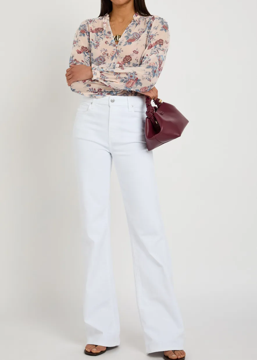 Sofia flared-leg jeans