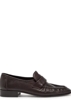 Soft leather loafers
