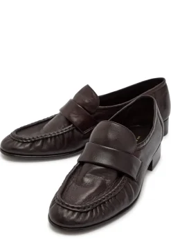 Soft leather loafers