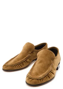 Soft suede loafers