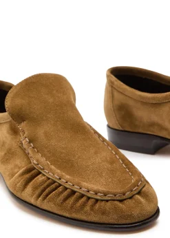 Soft suede loafers