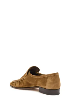 Soft suede loafers