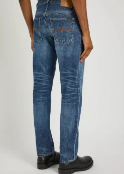Solid Ollie slim straight-leg jeans