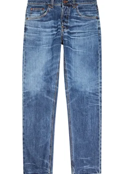 Solid Ollie slim straight-leg jeans