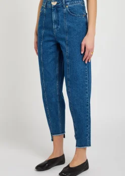 Sol tapered-leg cropped jeans