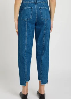 Sol tapered-leg cropped jeans