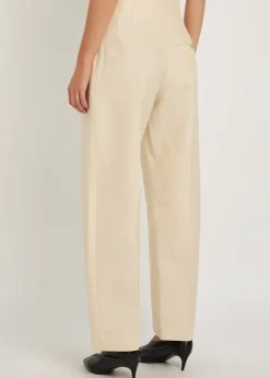Somera wool and silk-blend trousers