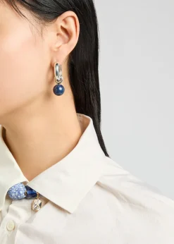 Sonia sterling silver hoop earrings