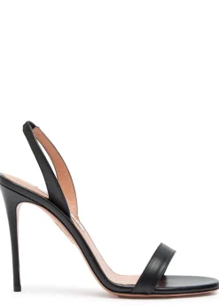 So Nude 105 leather slingback sandals