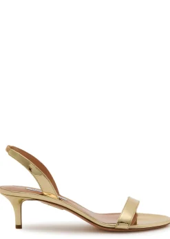 So Nude 50 metallic leather sandals