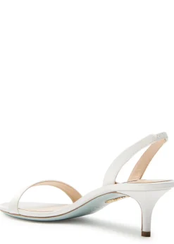 So Nude 50 satin slingback sandals