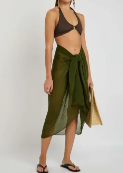 Sorrento ruched bikini briefs