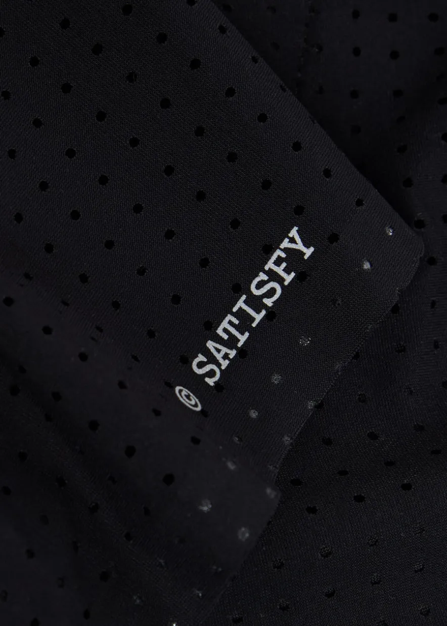 Space-O™ 5 perforated stretch-jersey shorts