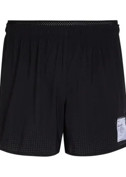 Space-O™ 5 perforated stretch-jersey shorts