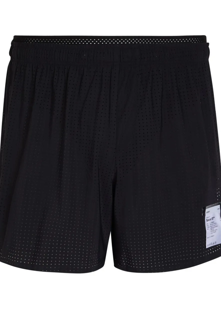 Space-O™ 5 perforated stretch-jersey shorts