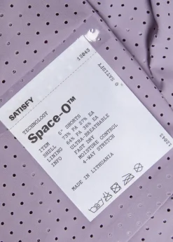 Space-O™ 5 perforated stretch-jersey shorts
