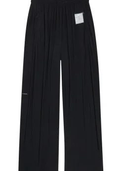 Space-O perforated stretch-nylon trousers