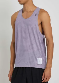 Space-O™ Singlet stretch-jersey running tank top