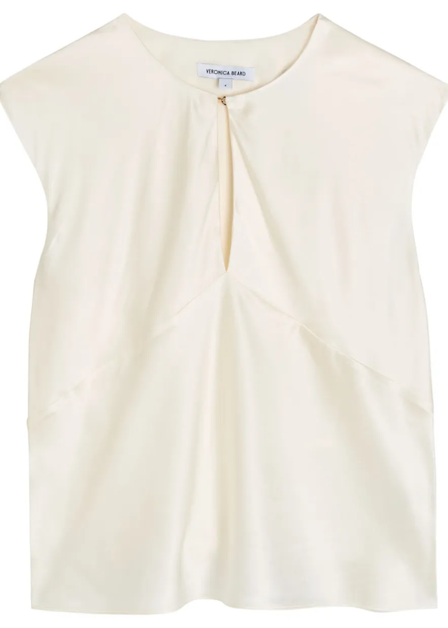 Sparrow silk-blend top