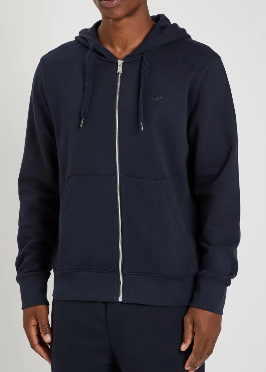Spence hooded cotton sweatshirt