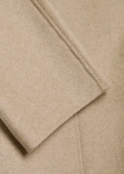 Spencer belted wool and cashmere-blend trench coat
