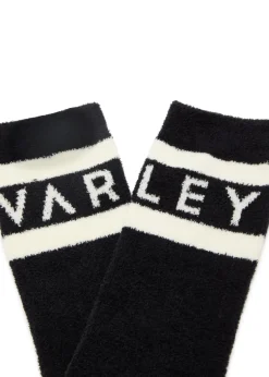 Spencer logo terry socks