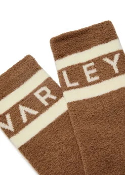 Spencer logo terry socks