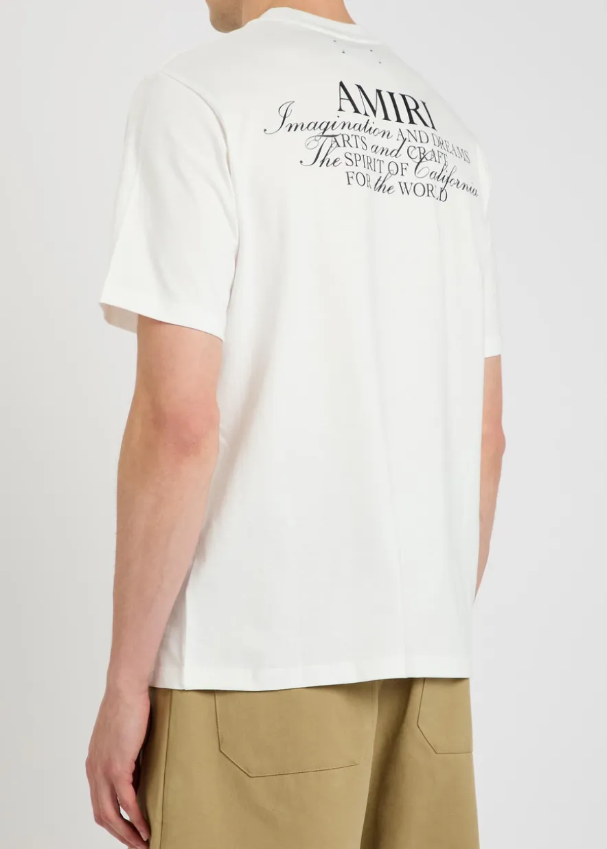 Spirit logo-appliquéd cotton T-shirt