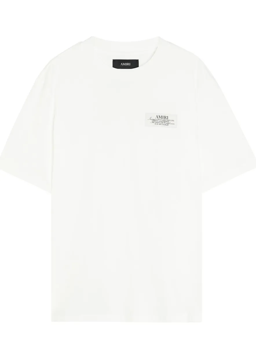 Spirit logo-appliquéd cotton T-shirt
